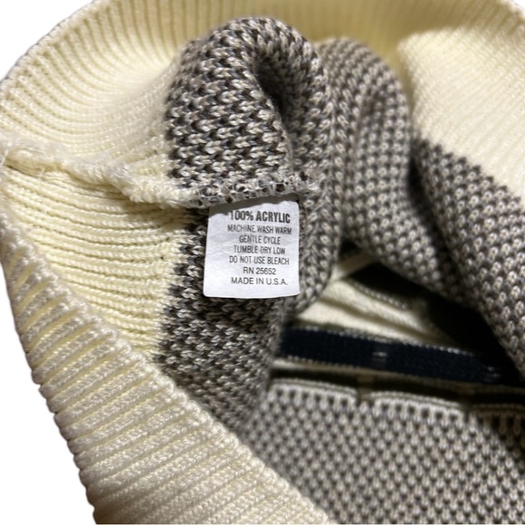 VINTAGE | Made in the US Men’s Protegē Abstract Crewneck Sweater - Sz Large -EUC - Picture 6 of 8